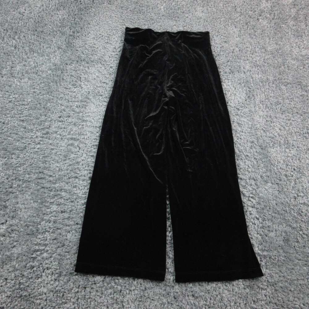 Chicos Pants Womens 1R US M Velvet Wide Leg Pull On Travelers Stretch 30x29* NWT